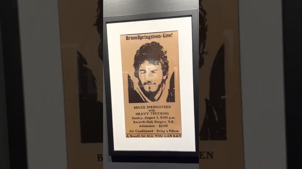 BRUCE  SPRINGSTEEN LIVE !! EXHIBIT