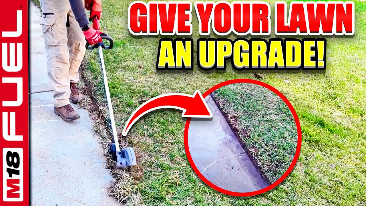 Milwaukee's M18 Stick Edger Is A GAMECHANGER For Summer Lawn Care