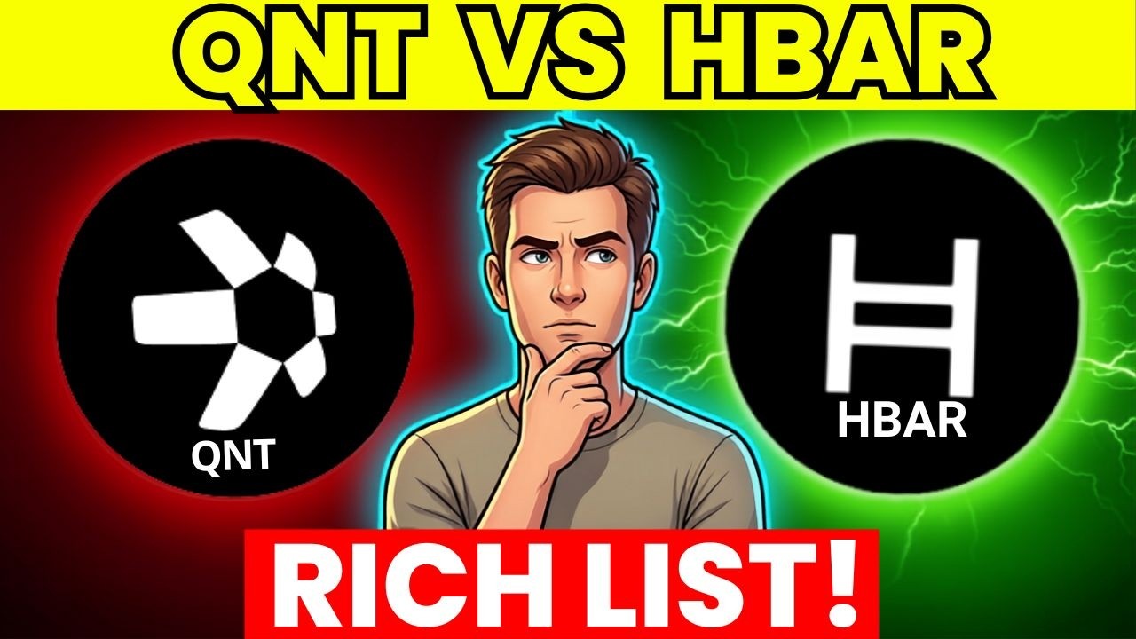 QNT vs HBAR: Prawdziwy śpiący gigant? Dane z listy najbogatszych ujawnione!
