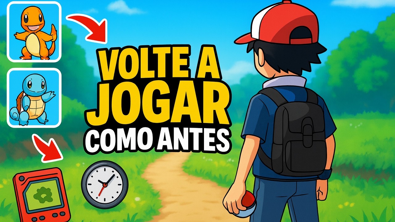 Volte a Jogar Pok&eacute;mon e Se Divirta Como Antes