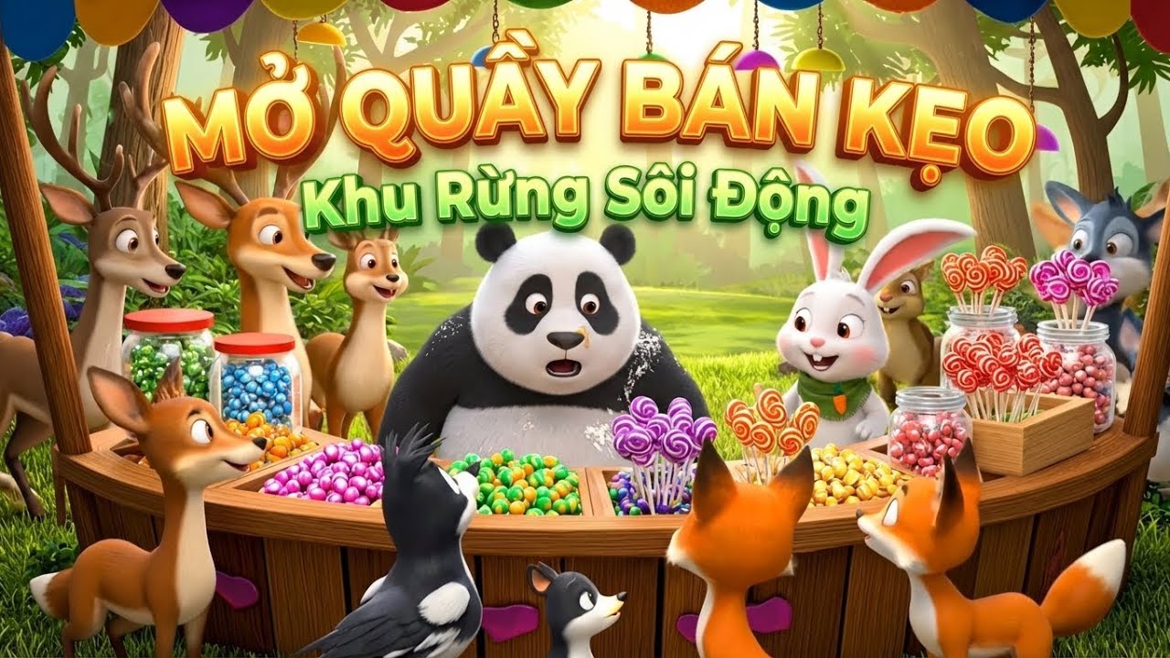 GẤU & THỎ MỞ GIAN HÀNG ĐẦU TIÊN Nhưng Thứ Bán Bên Trong Ai Cũng BẤT NGỜ | Phim Hoạt Hình 3D 🐻🐰