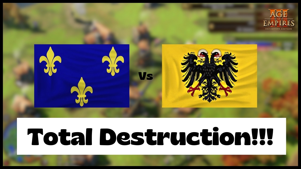 Age of Empires 3- French Vs Germany | _Carp_ Vs Der Ehre letzter Hilfeschrei | Aoe3 DE | 1v1 Pro| 4K