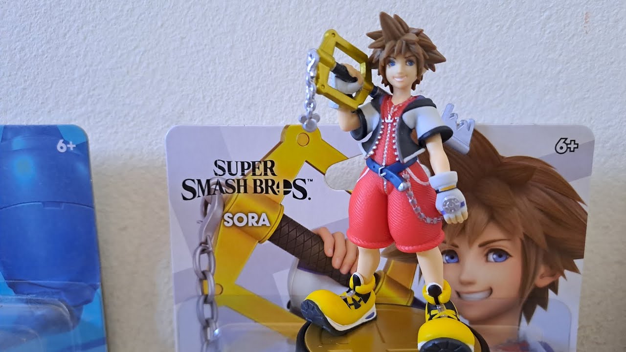 UNBOXING DE SORA 🗝❤  | Amiibo | Super Smash Bros Ultimate  