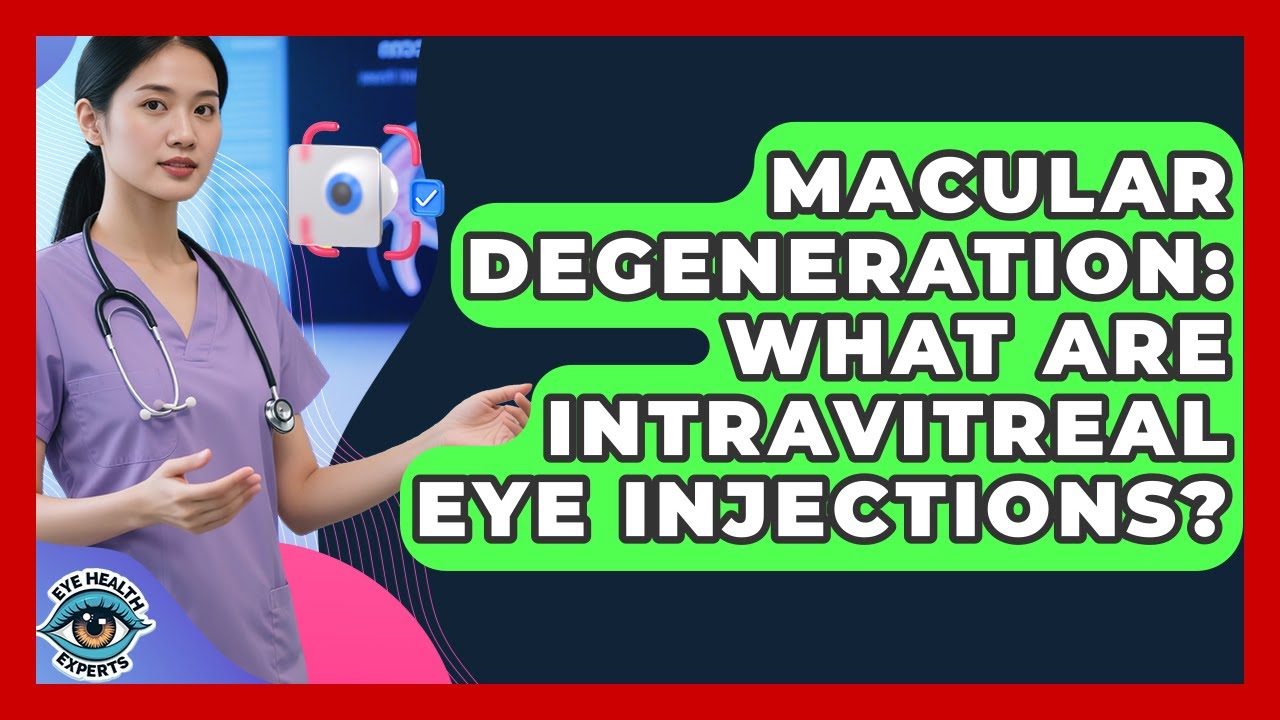 Macular Degeneration: What Are Intravitreal Eye Injections? - Eye Health Experts