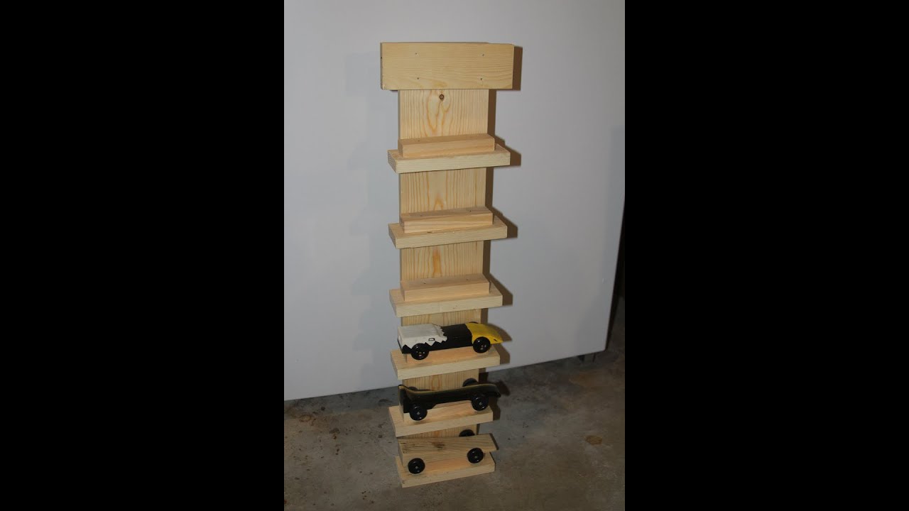 Pinewood Derby Display Stand Project