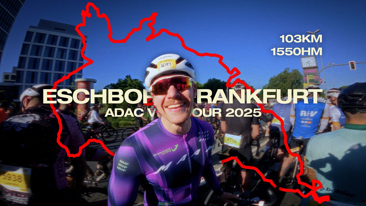 Eschborn Frankfurt 2025 – Mein Erlebnis beim Radklassiker | 103 km & 1550 HM durch den Taunus!