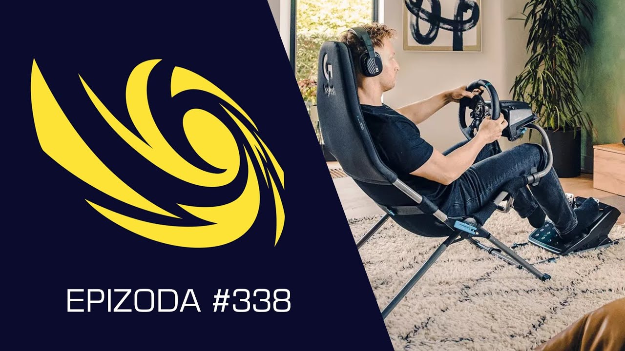 Vortex #338 | Jak jsem koupil Playseat, nejlepší speedruny a rozhovor o Minigames Mayhem