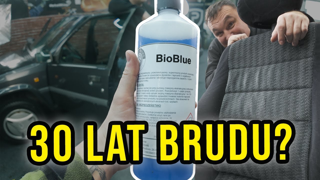 🚗 30 lat bez prania? Sprawdź, co skrywa stary Citroen BX! 😱