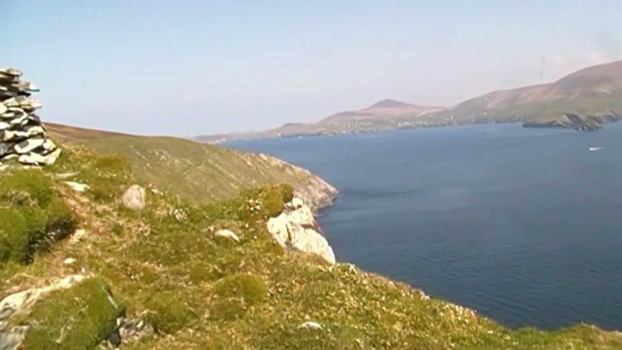 Wonderful Blasket Islands in Ireland - Great Blasket Island 2011 /  basking sharks / minke whales