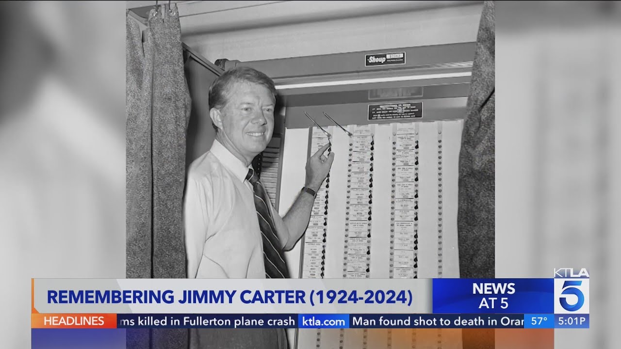 Jimmy Carter honored with state funeral in Georgia