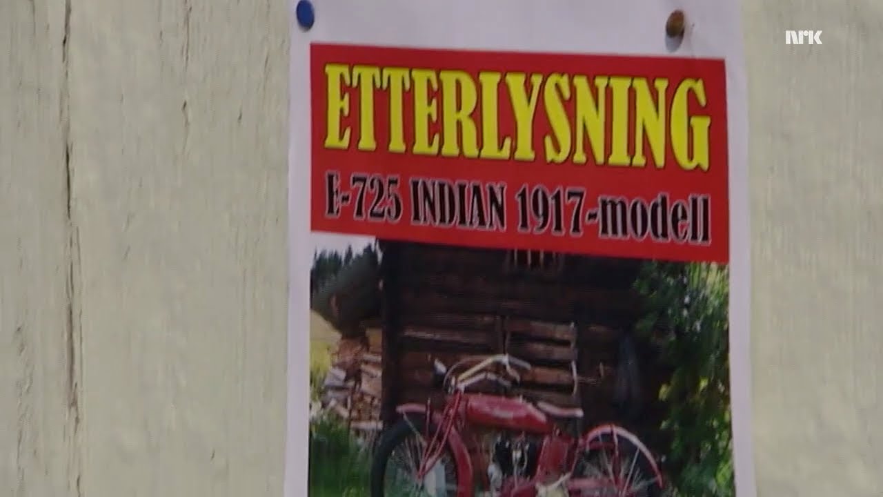 Norge Rundt- innslag - Mikkjel Fønhus' motorsykkel