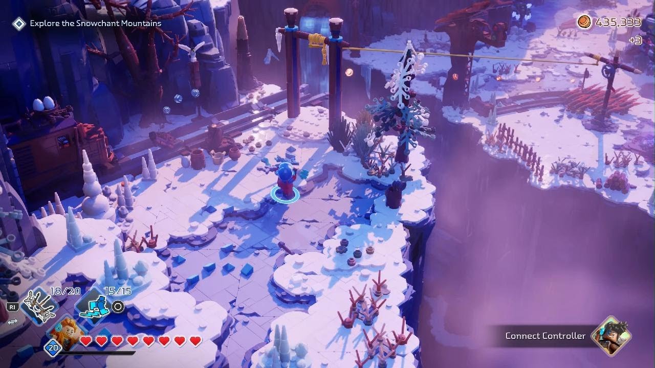 PS5 Lego Horizon Adventures Completing Winter Fashion Community Job