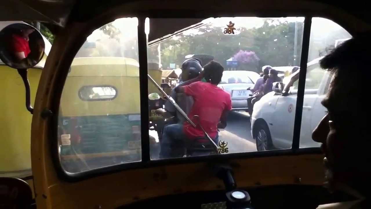 Auto Rickshaw ride in Bangalore