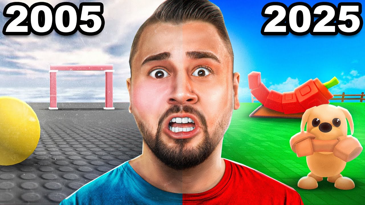 1 Roblox Spiel AUS JEDEM JAHR testen (2005-2025)