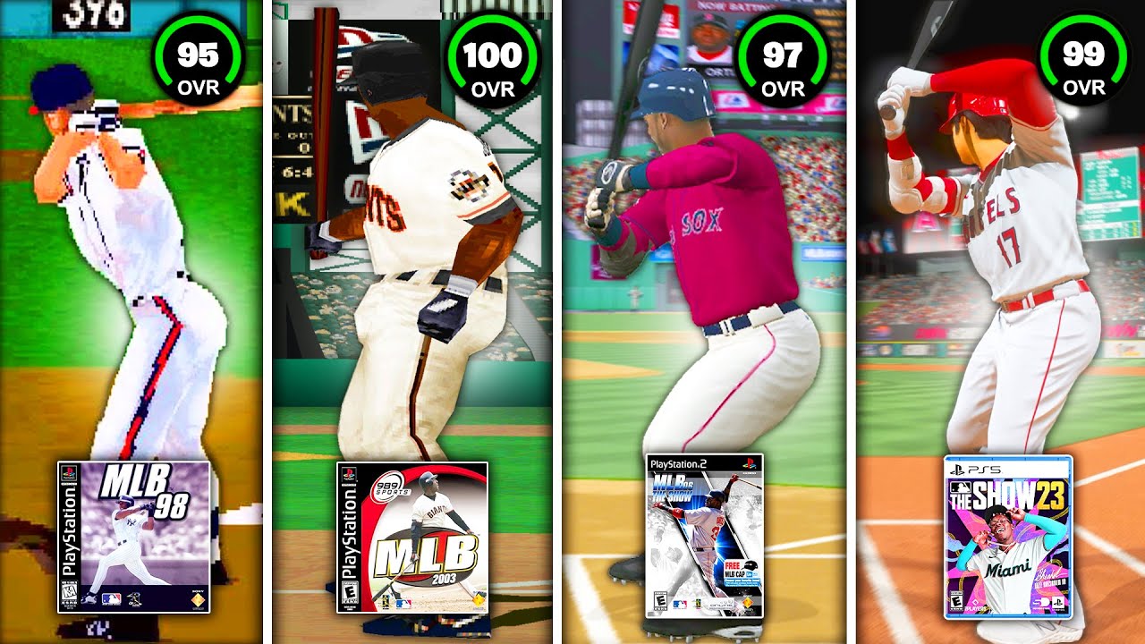 Выбивая хоум-раны в каждой игре MLB The Show (1998-2024)