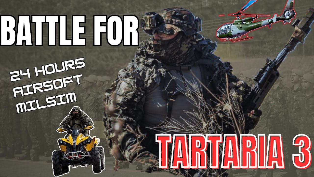Protect The Hill At All Costs I BATTLE FOR TARTARIA 3 AIRSOFT MILSIM I Sharpshooter Gameplay