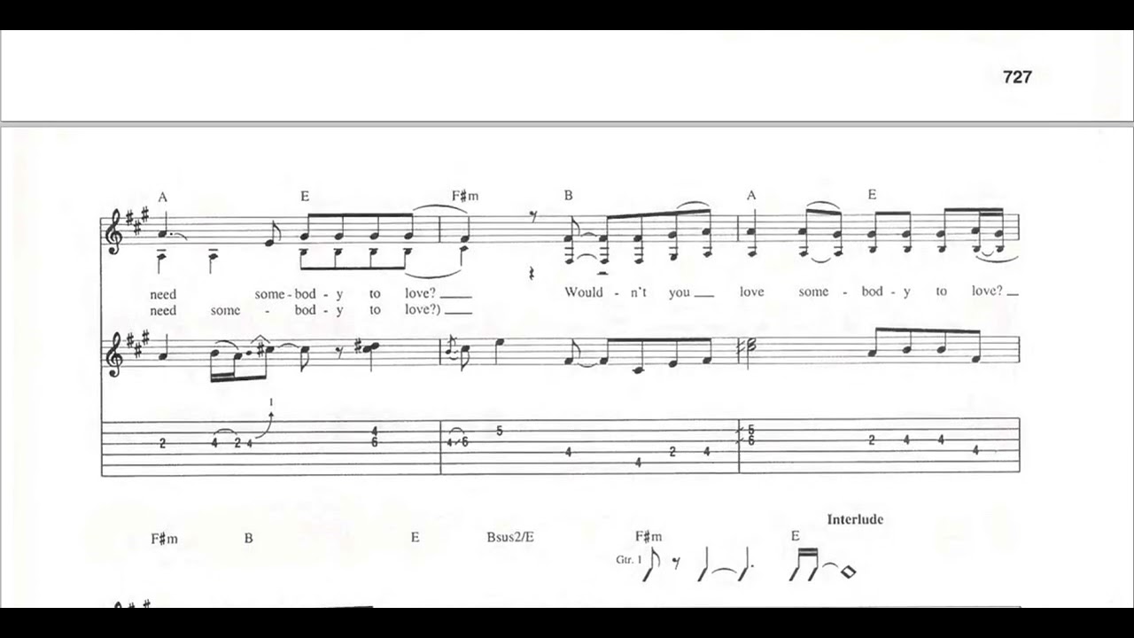 Somebody To Love - Jefferson Airplane