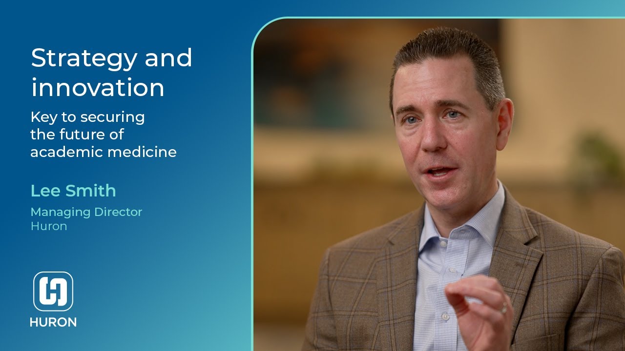 Strategy and innovation: Key to securing the future of academic medicine
