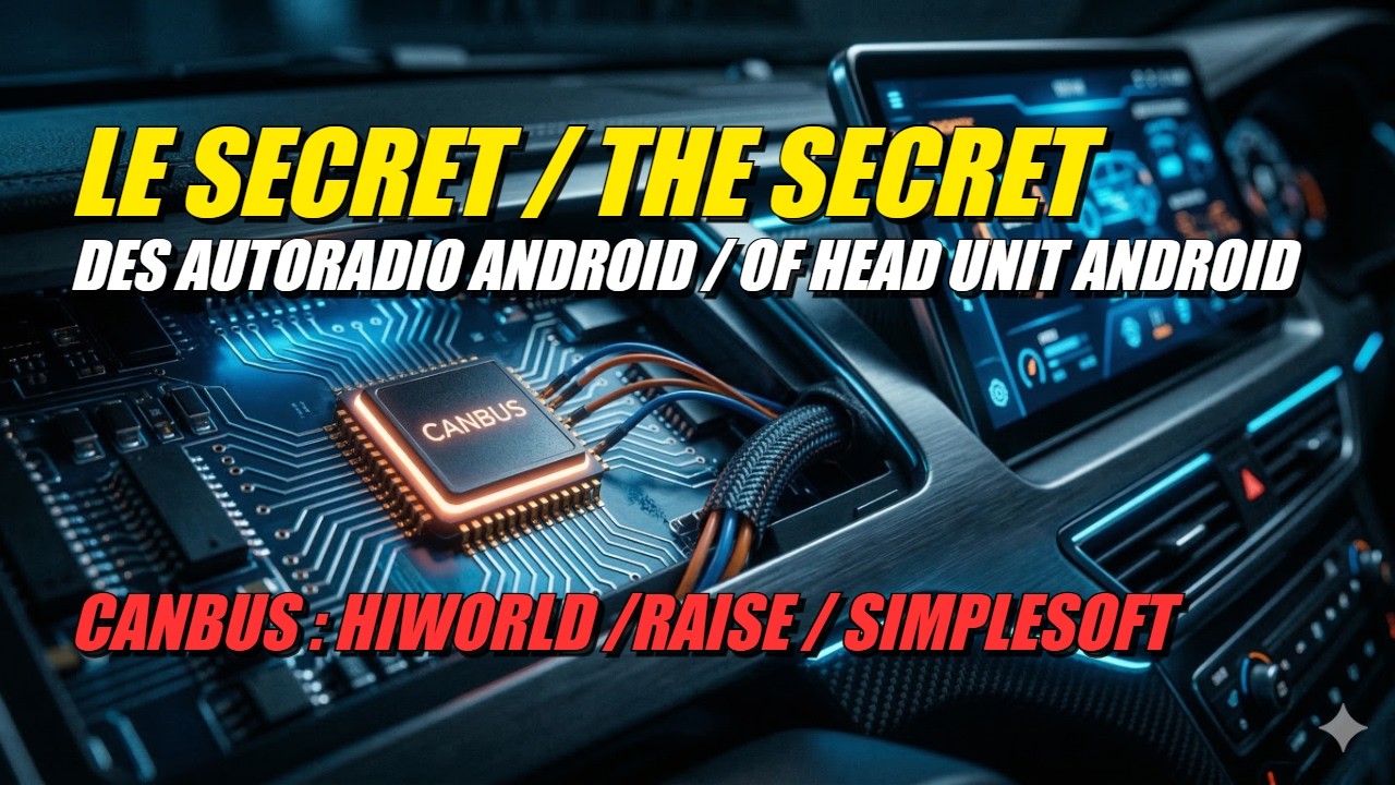 #4 HiWorld, Raise, Simple Soft ou Custom ? Le SECRET des Écrans Android (CANBUS) #automobile #dudu7