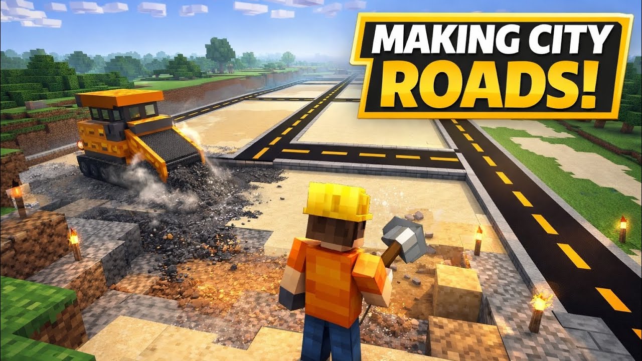 Making city road 🛣️