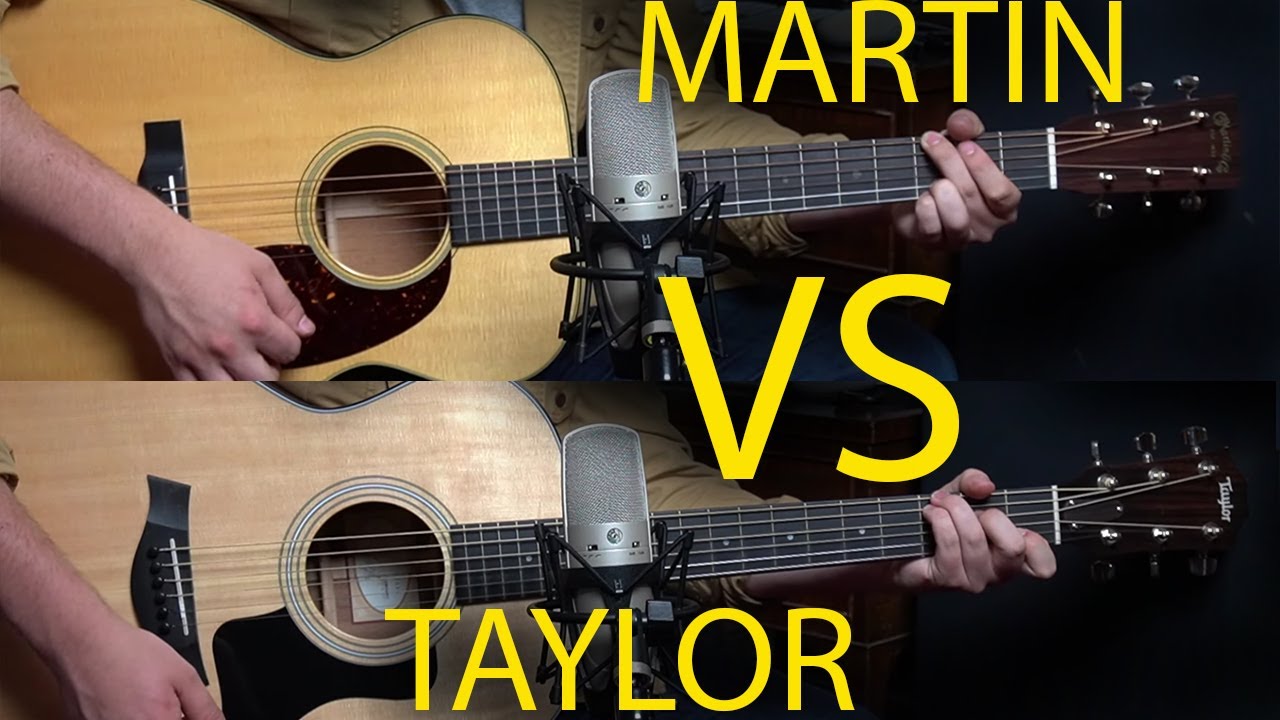 Martin 00-18 vs Taylor 314