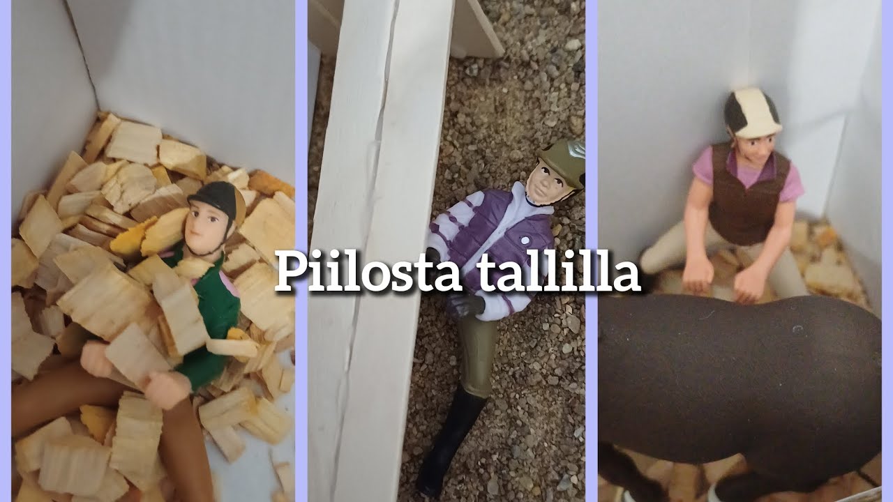 Piilosta tallilla 🐴
