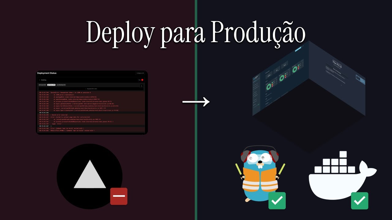 Pare de usar Vercel | Processo de deploy com Docker e Traefik numa VPS