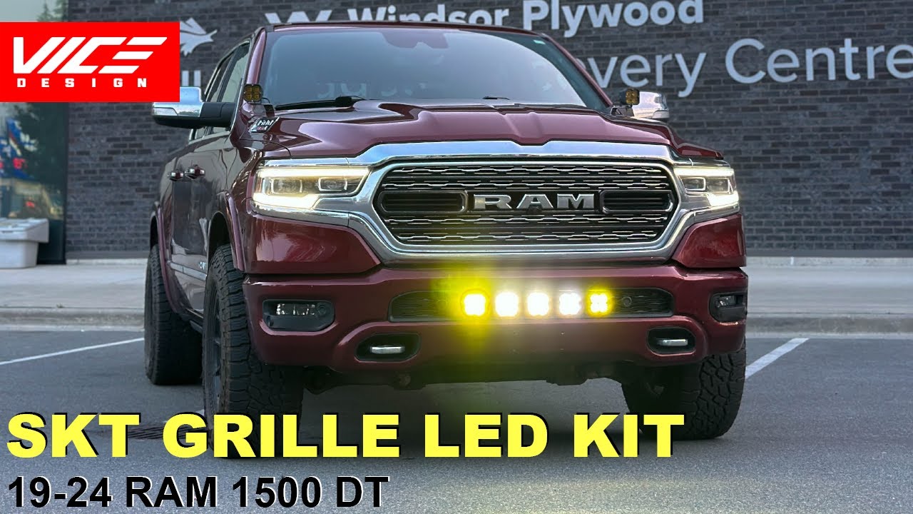 ИНСТРУКЦИЯ: УСТАНОВКА КОМПЛЕКТА СВЕТОДИОДОВ SKT GILLE | 19-24 RAM 1500 DT