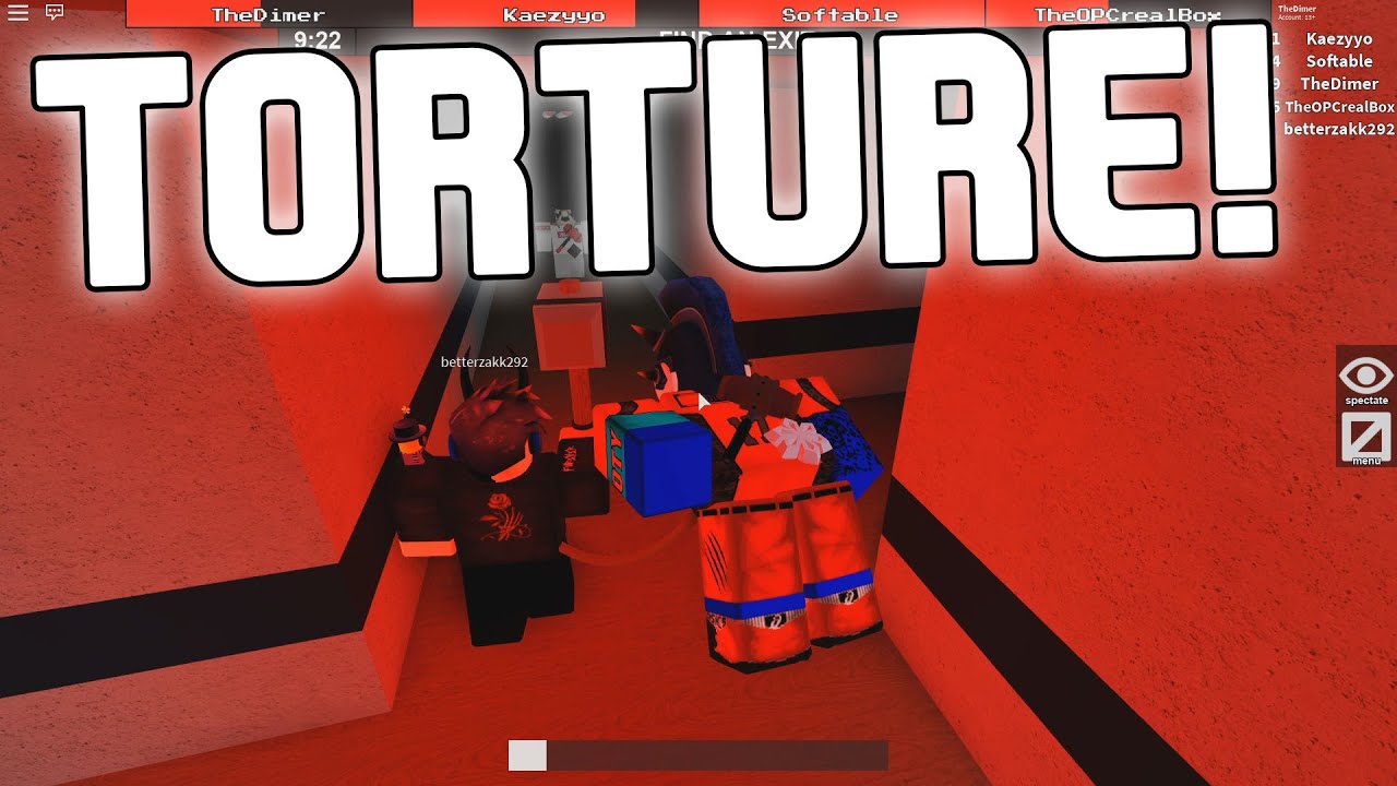 ПЫТКИ! [Побег из комплекса ROBLOX]