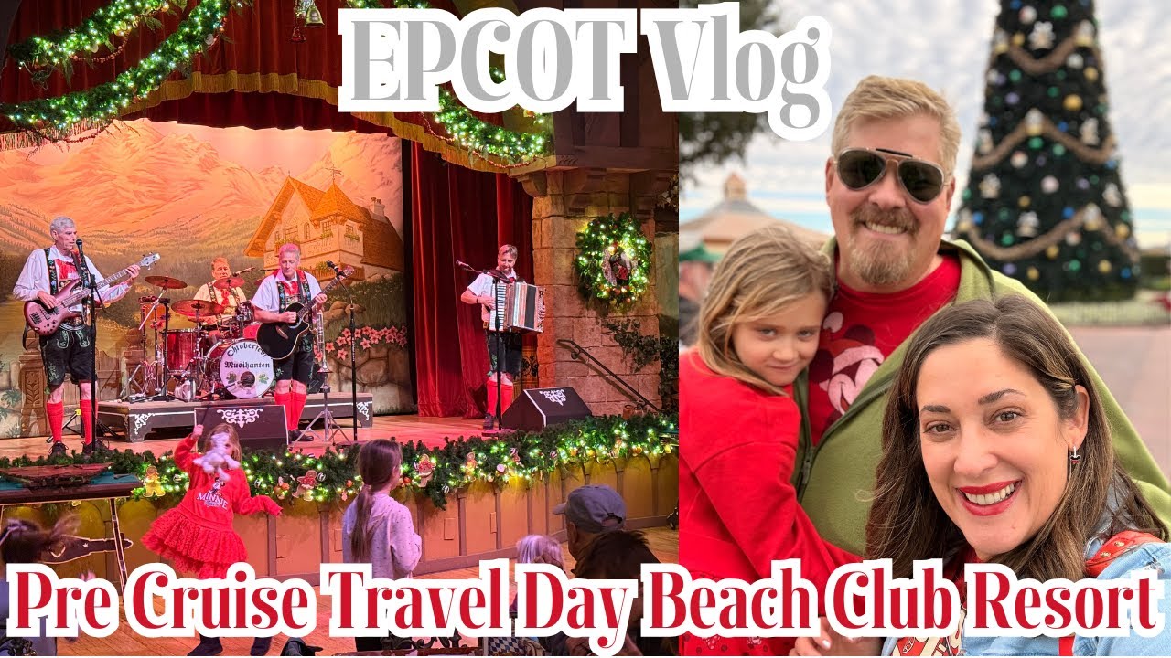 День подготовки к круизу Fantasy | Заселение в Beach Club | Epcot #disneyfantasy #disneybeachclub