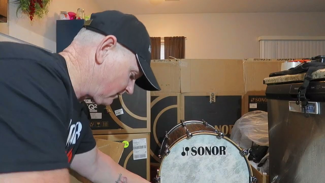 SONOR SQ2 UNBOXING - AFRICAN EBONY OVER MEDIUM MAPLE