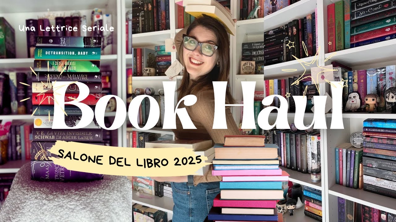 Book Haul Salone del Libro 2025 – Tutti i libri che ho comprato e ricevuto!