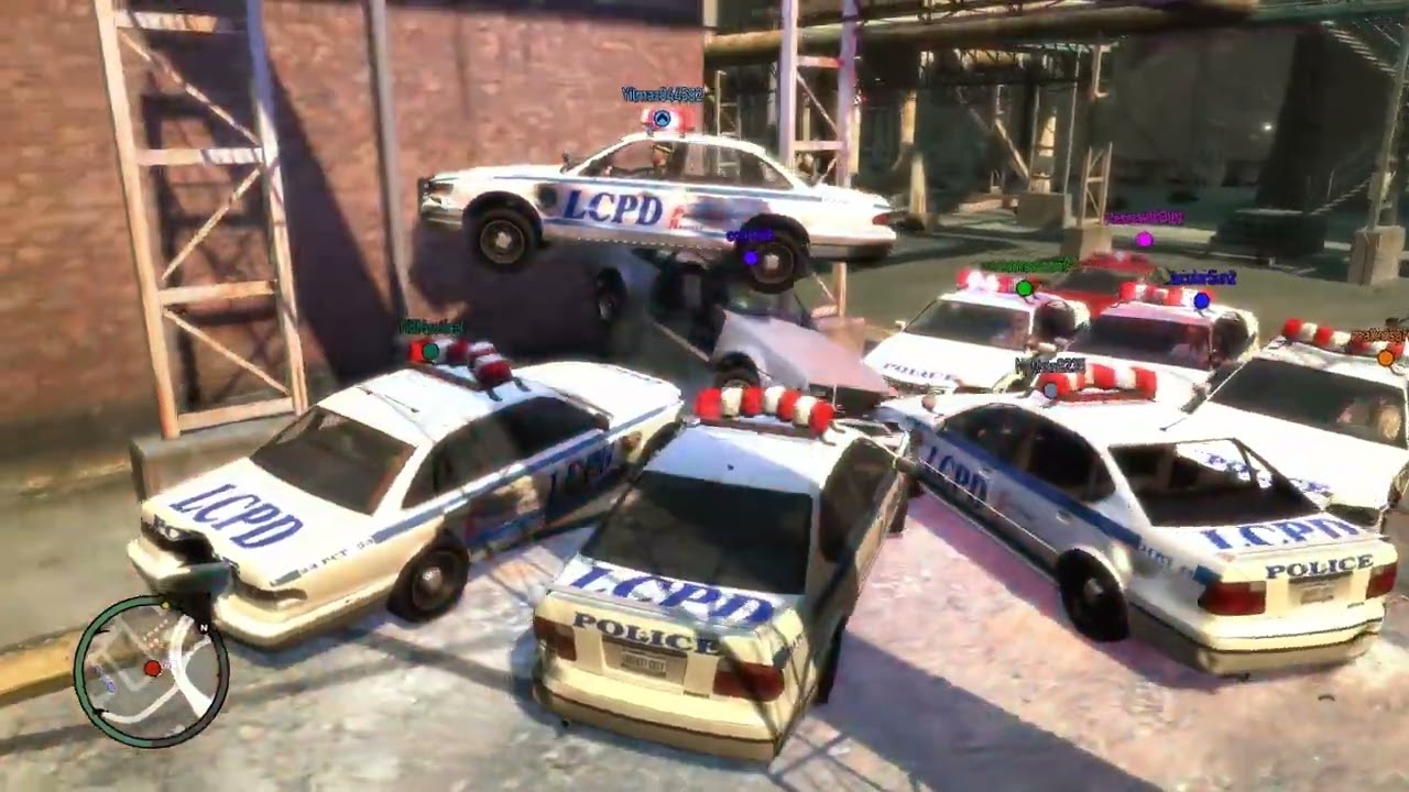 GTA IV - PC - Multiplayer Event - Group Stunt, Demolition Derby, BUSTED! x4, Custom Race - 3/4/2026