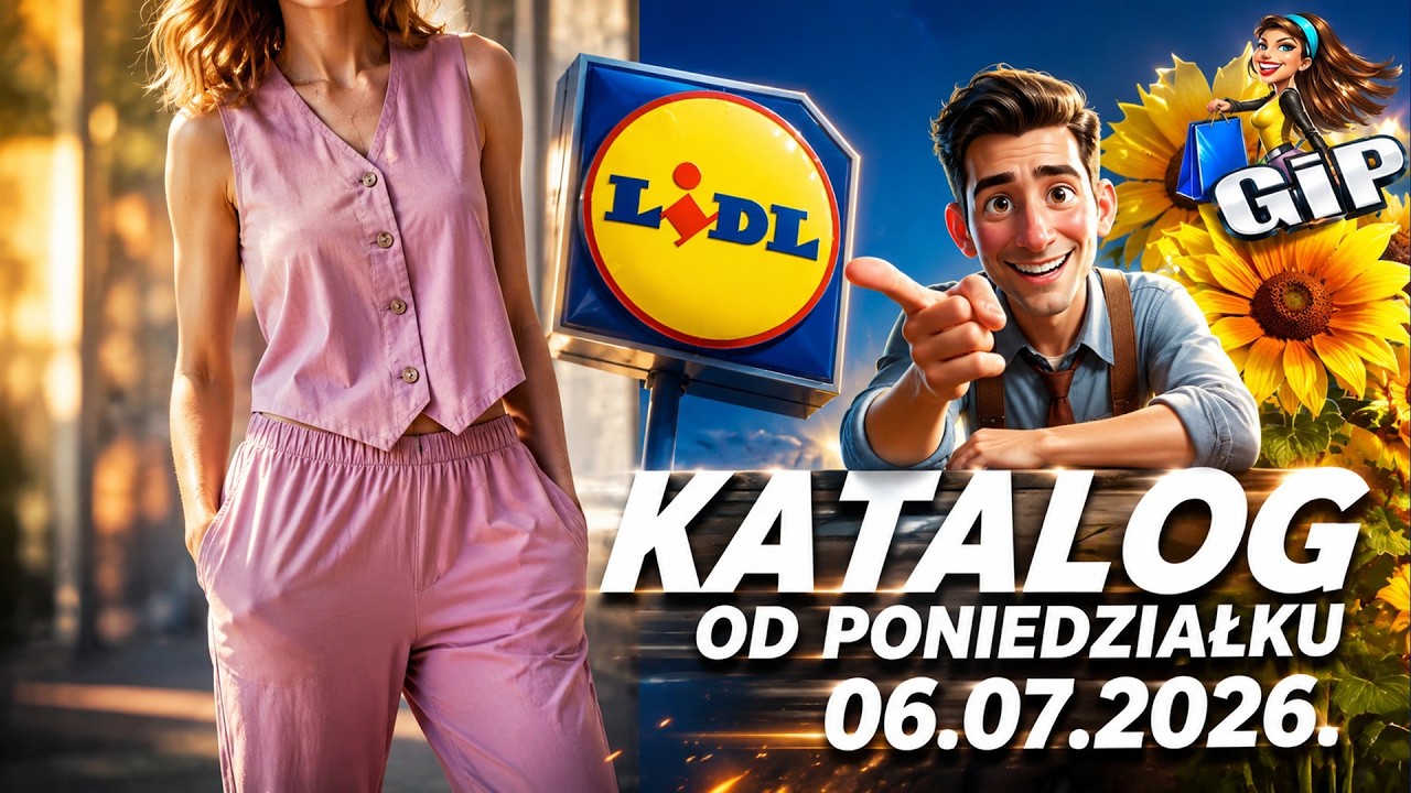 Lidl oszalał? Robot koszący 1000 zł taniej! 🛒 Przegląd najnowszej gazetki Lidla od 6.07