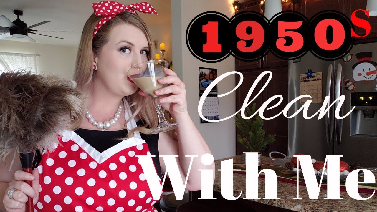 Ultimate Christmas Clean With Me ~ 1950s Cleaning routine