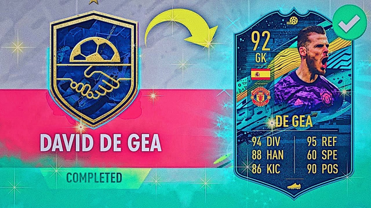 92 'PLAYER MOMENTS' DE GEA SBC CHEAPEST SOLUTION - #FIFA20 92 David De Gea Player Moments SBC Cheap