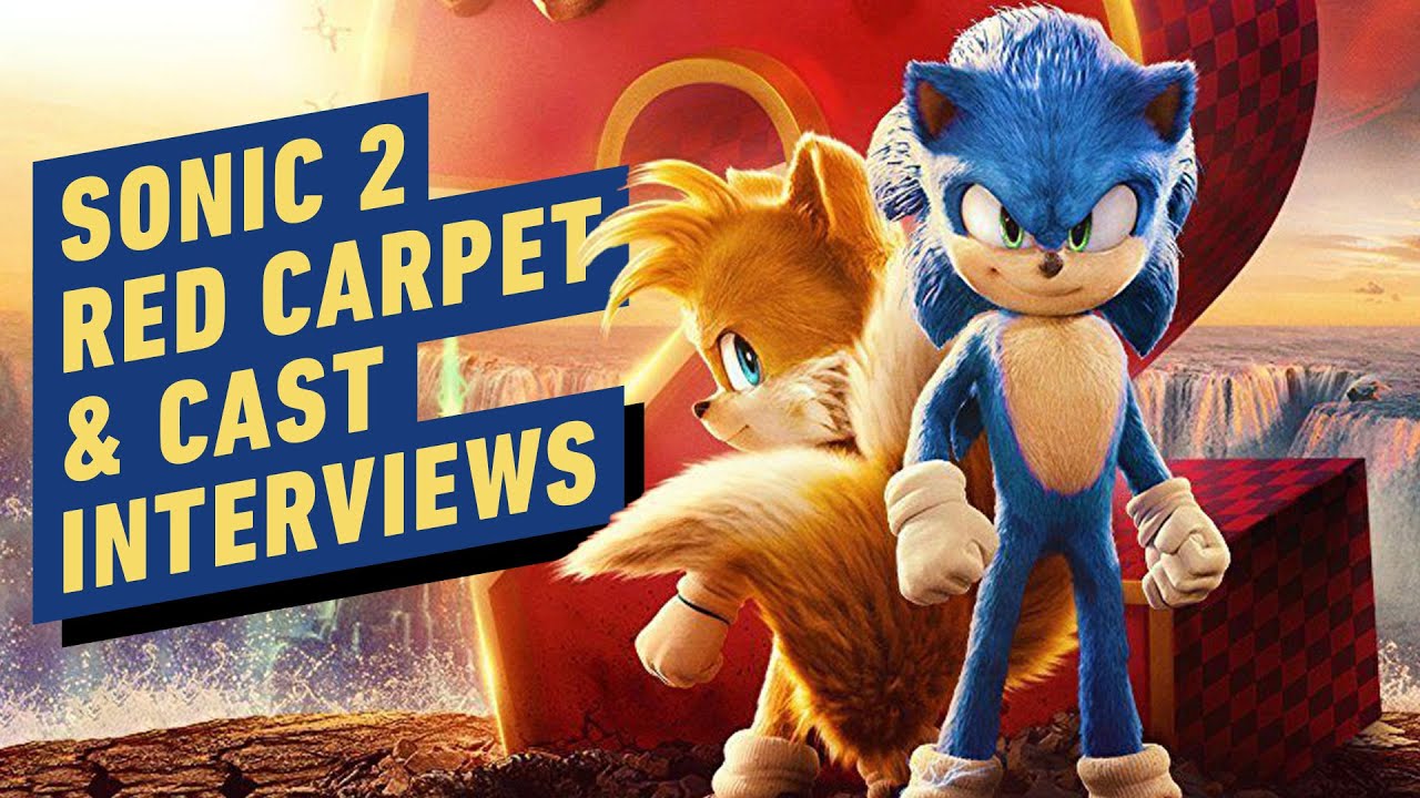 Sonic the Hedgehog 2 Red Carpet and Cast Interviews