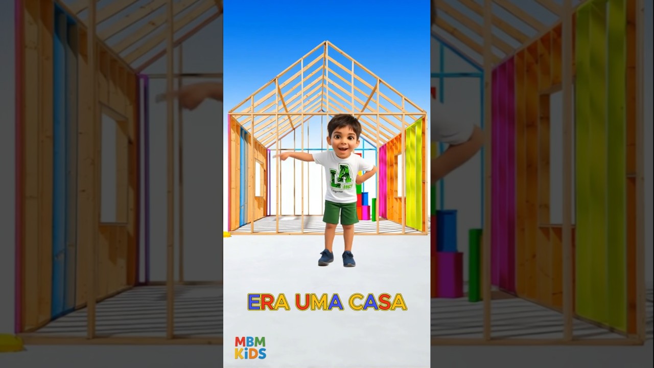 🏠😂 Era Uma Casa Muito Engraçada! | Dança Infantil Animada 💃🕺