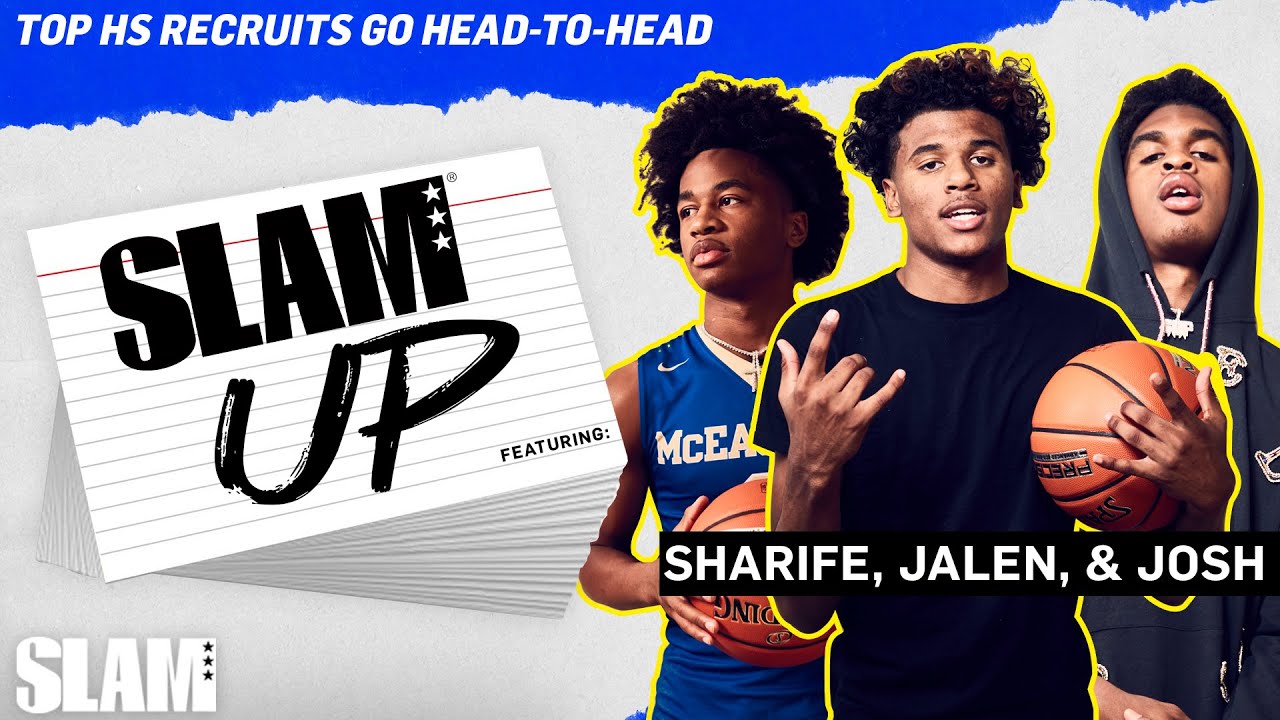 Jalen Green, Josh Christopher, Sharife Cooper are HILARIOUS HEAD-to-HEAD  😂 | SLAM Up
