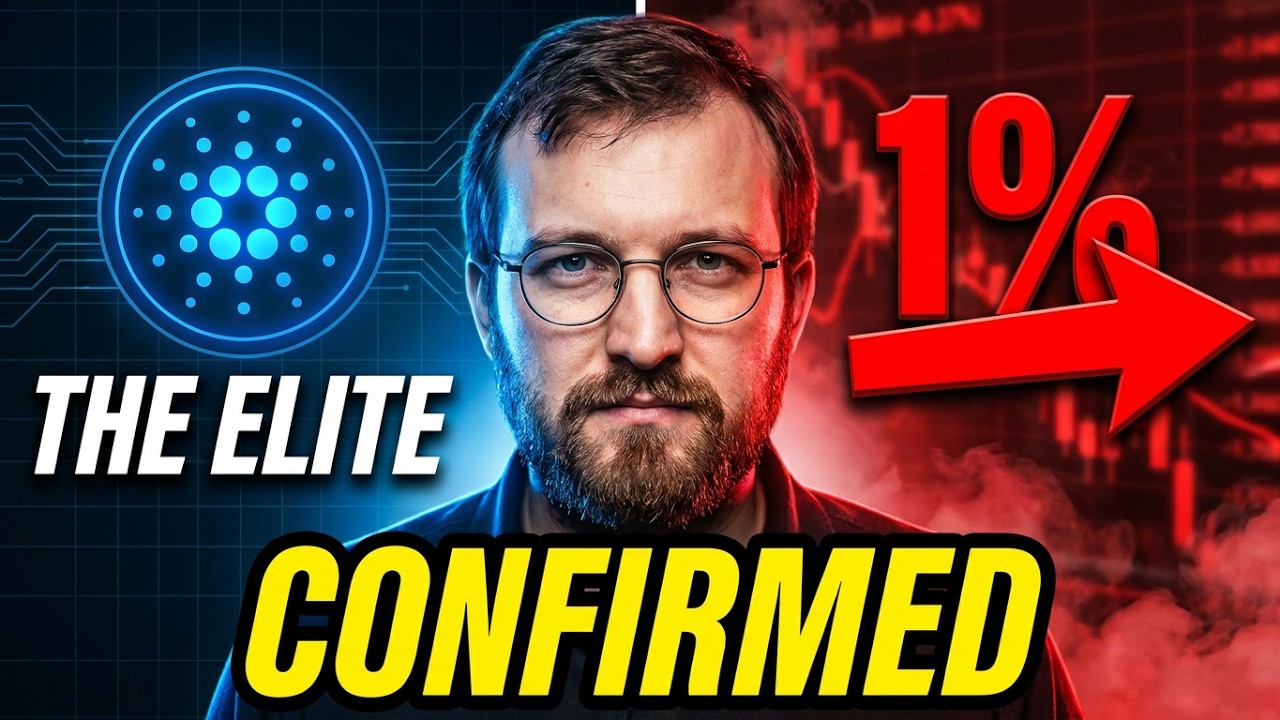 The Cardano 1% HAVE *EXITED*