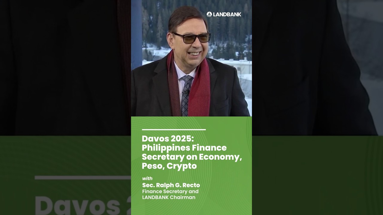 Davos 2025: Philippines Finance Secretary on Economy, Peso, Crypto