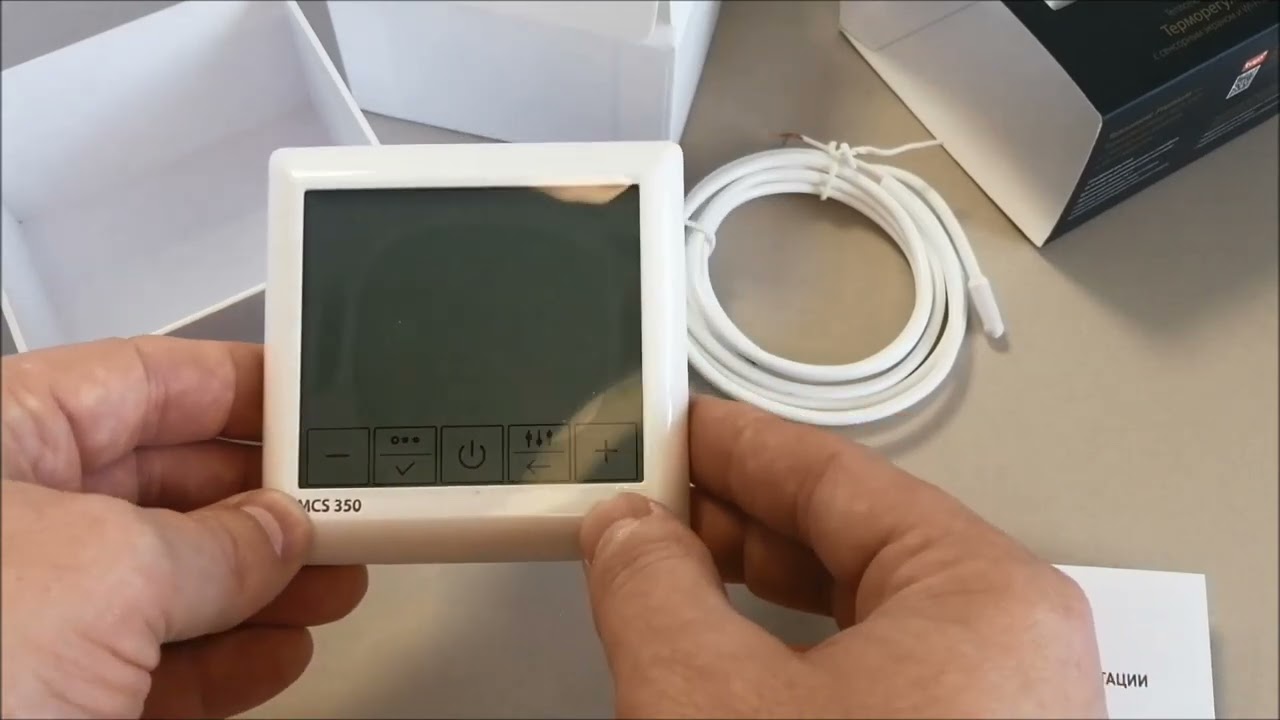 Терморегулятор Теплолюкс MCS 350 часть 1
