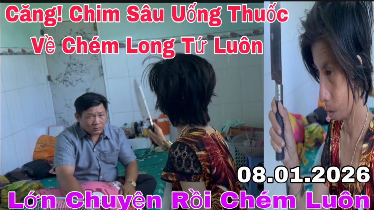 Căng! Chim Sâu Cầm Dao Chém Long Tứ Cản Không Được #yeucuocsong #mientay #giadinh #thinhhanh 