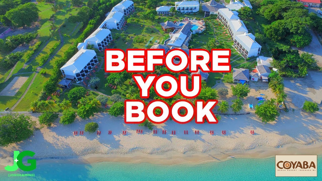 Обзор/осмотр курорта Coyaba Beach Resort & Spa на Гренаде, Вест-Индия.