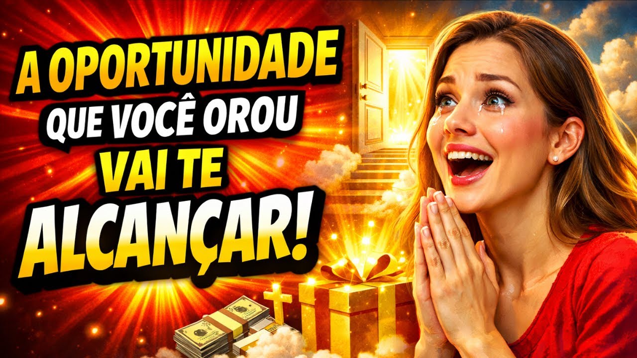 A oportunidade que você orou vai te alcançar