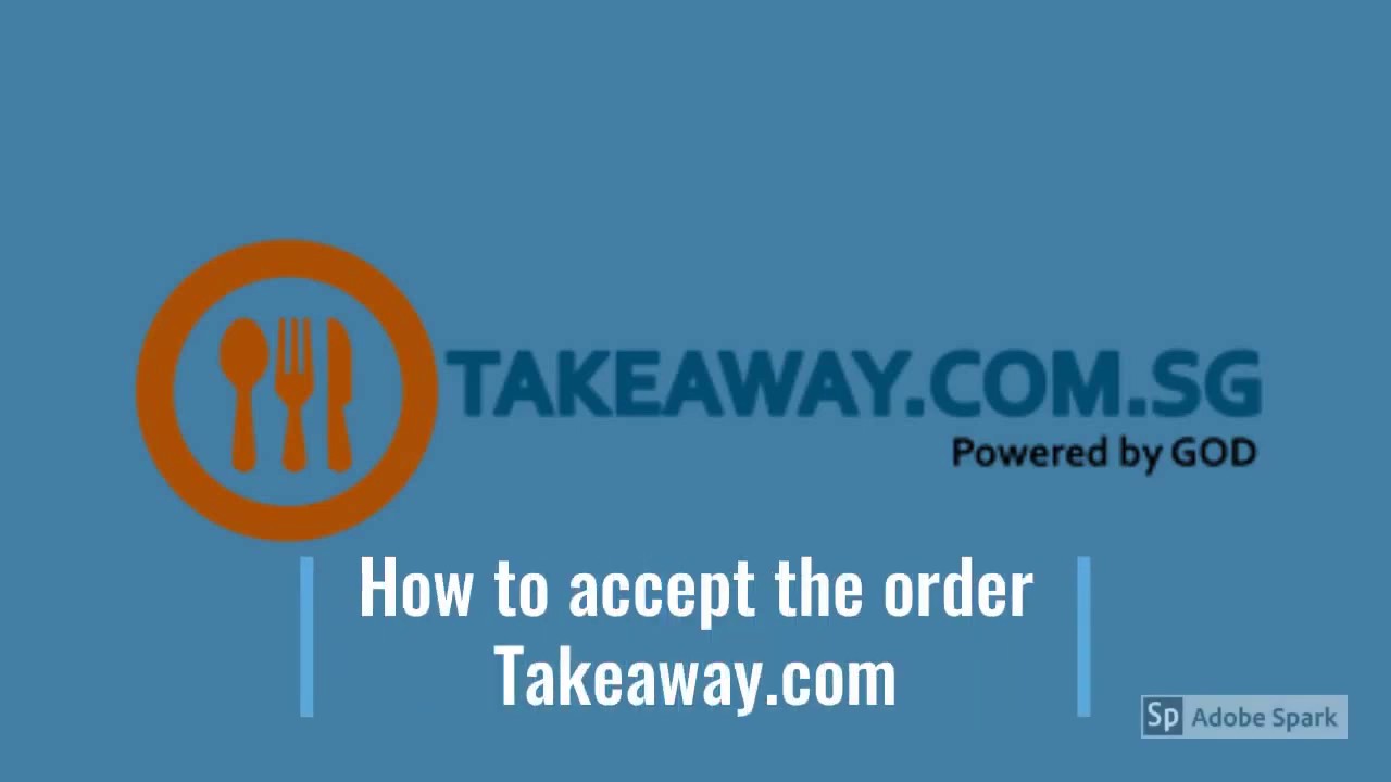 How to use online food ordering system work - by Takeaway.com.sg