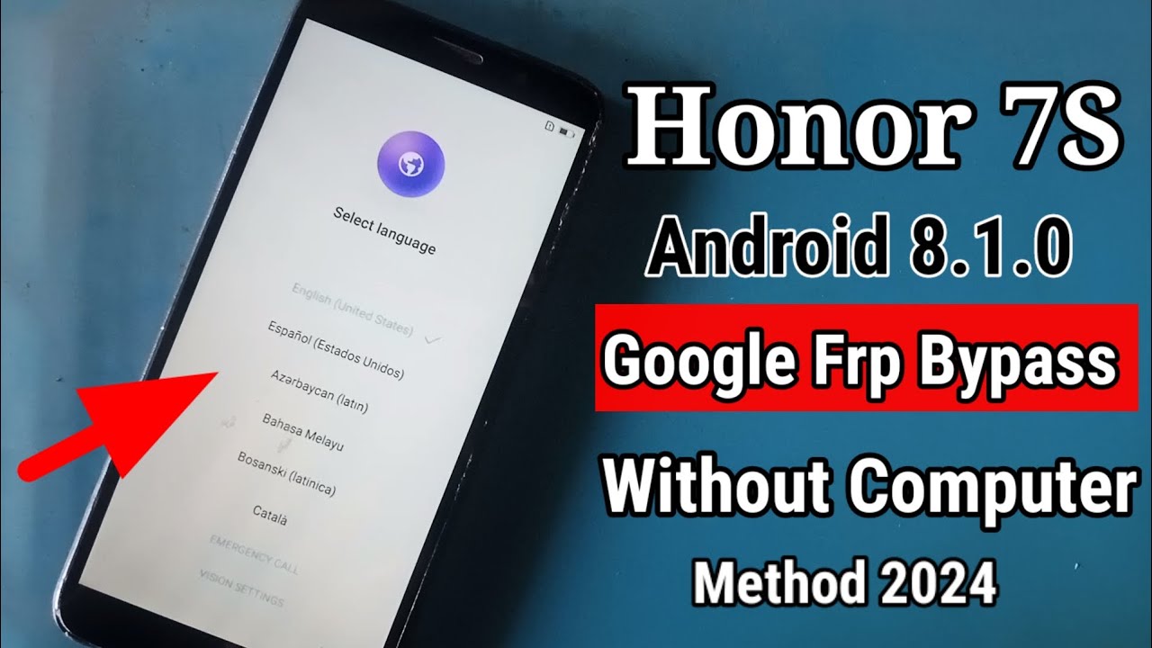 honor 7s frp bypass !! honor 7 frp bypass 2023 !! honor 7 lite frp bypass!! frp bypass..