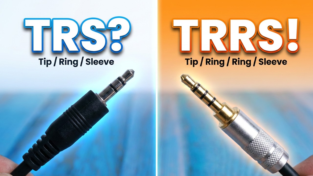 Как подключить внешний микрофон к iPhone? И что такое TRS и TRRS?