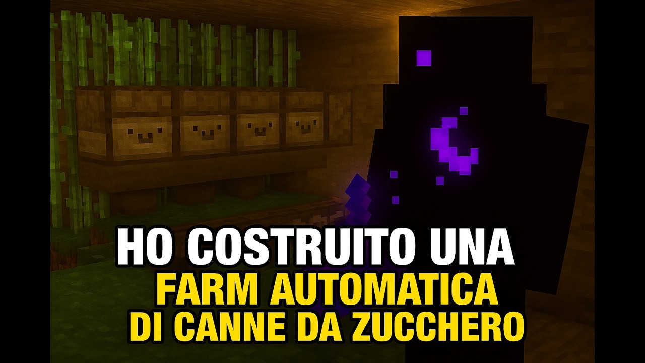 Costruisco la Farm Automatica di Canne da Zucchero
