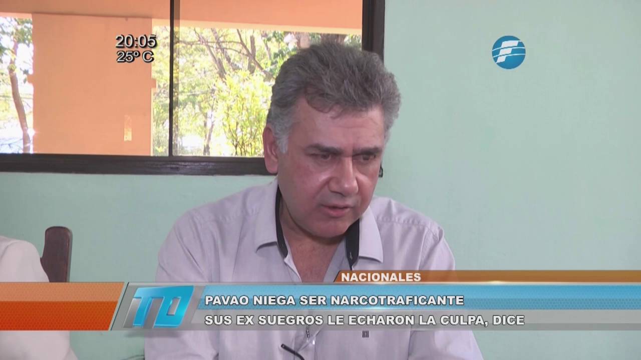 Pavão niega ser narcotraficante